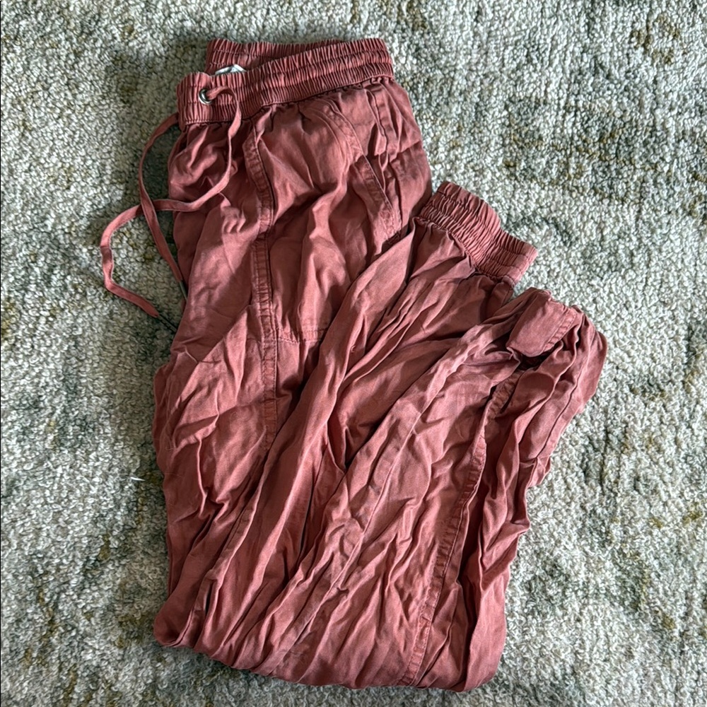 Dusty Rose Jogger Pants